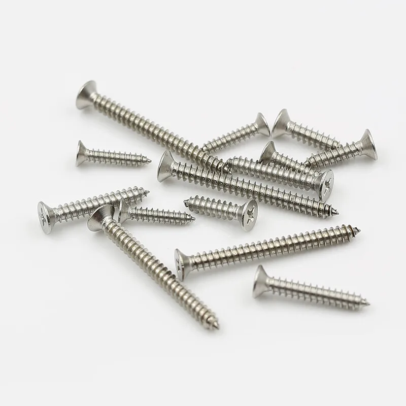 5/10/50pcs M2 M2.6 M2.9 M3.5 M4 M5 M6 304 A2-70 stainless steel Cross Phillips Flat Countersunk Head Self-tapping Wood Screw
5/10/50pcs M2 M2.6 M2.9 M3.5 M4 M5 M6 304 A2-70 stainless steel Cross Phillips Flat Countersunk Head Self-tapping Wood Screw