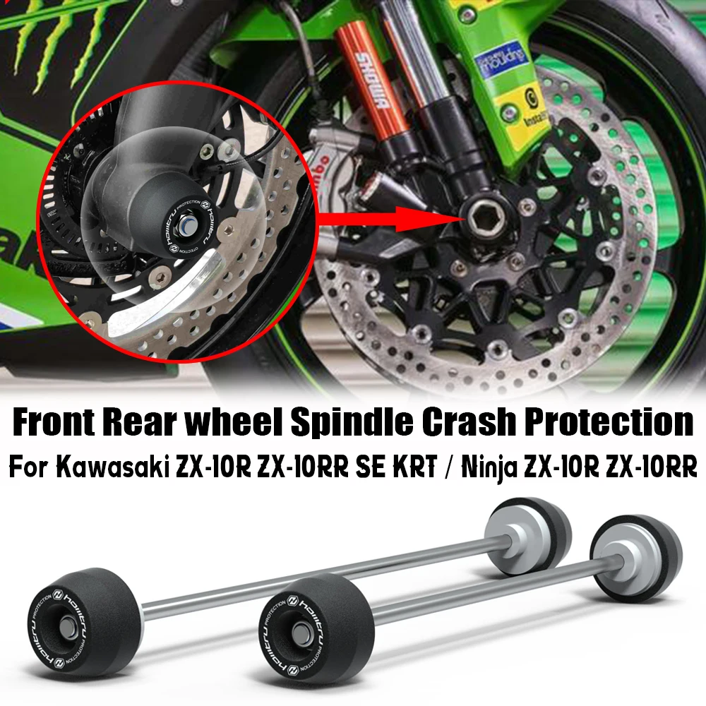Передняя и задняя оси мотоцикла для Kawasaki ZX-10R SE Ninja ZX-10RR 2016-2023, защита колес
Передняя и задняя оси мотоцикла для Kawasaki ZX-10R SE Ninja ZX-10RR 2016-2023, защита колес