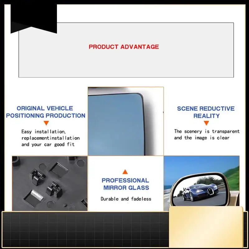 1Pair Car Blue Mirror Glass For Mercedes Benz W124 S124 W201 190 (1985-1993) E (1993-1995) Heated Rearview Mirror Glass
1Pair Car Blue Mirror Glass For Mercedes Benz W124 S124 W201 190 (1985-1993) E (1993-1995) Heated Rearview Mirror Glass