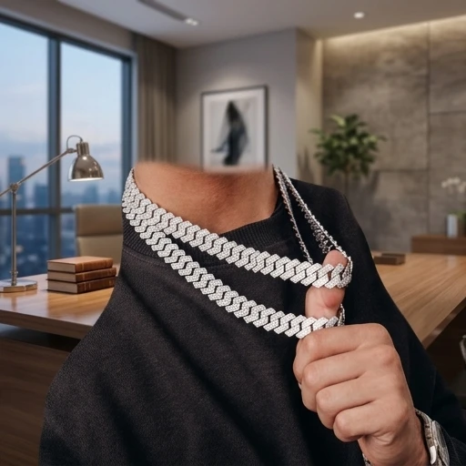 S925 Sterling Silver Cuban Chain 15mm Moissanite Link Necklace for Men Women Miami Hip Hop Choker
S925 Sterling Silver Cuban Chain 15mm Moissanite Link Necklace for Men Women Miami Hip Hop Choker