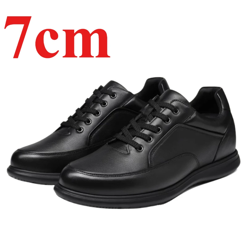 Genuine Leather Business Casual Shoes for Men's Height Increased 7cm Elevated Shoes Comfortable Commuter Hand Sewn Sports Shoes
Genuine Leather Business Casual Shoes for Men's Height Increased 7cm Elevated Shoes Comfortable Commuter Hand Sewn Sports Shoes