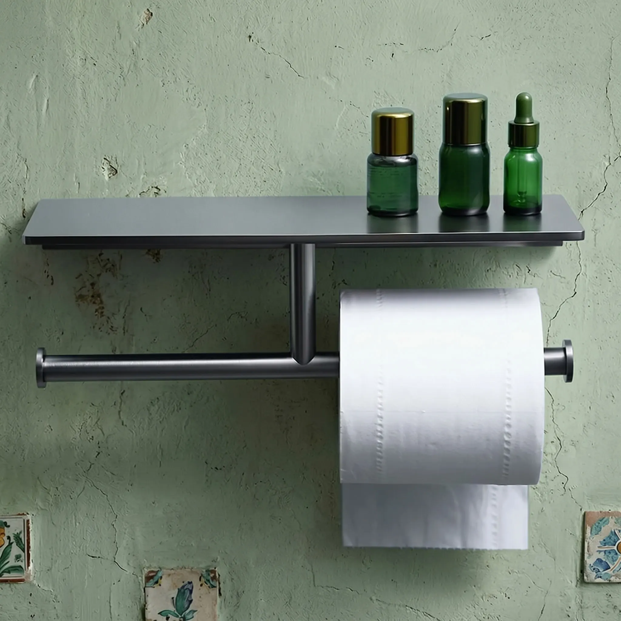 Toilet Paper Holder Brass Wall Mounted Brushed Gold Bathroom WC Paper Phone Storage Rack Paper Roll Holder Bathroom Accessories
Toilet Paper Holder Brass Wall Mounted Brushed Gold Bathroom WC Paper Phone Storage Rack Paper Roll Holder Bathroom Accessories