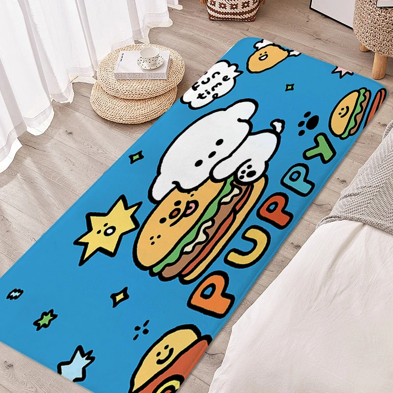 Rug for Kids Bedroom Puppy Lovely House Entrance Mat Anti Slip Hallway Bathroom Kitchen Carpet Living Room Home Decorations
Rug for Kids Bedroom Puppy Lovely House Entrance Mat Anti Slip Hallway Bathroom Kitchen Carpet Living Room Home Decorations