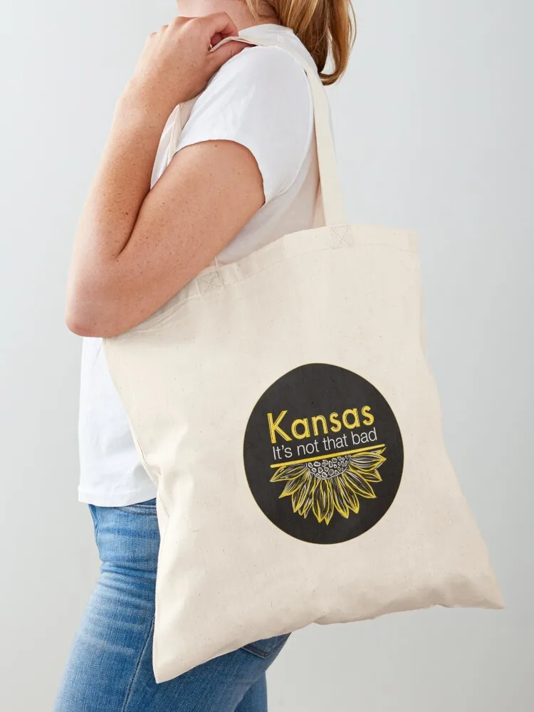 Kansas: It's not that bad! Tote Bag hand bag Woman shopper bag bags woman 2025 large tote
Kansas: It's not that bad! Tote Bag hand bag Woman shopper bag bags woman 2025 large tote
