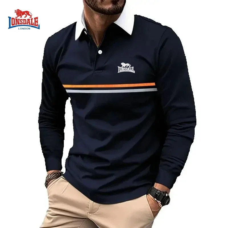 Spring and Autumn Men's High-quality Embroidered Long Sleeved Polo Shirt, New Fashionable and Casual Multifunctional Top
Spring and Autumn Men's High-quality Embroidered Long Sleeved Polo Shirt, New Fashionable and Casual Multifunctional Top