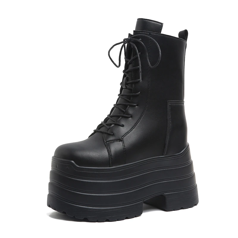 2025 New 10CM Women Platform Boots Casual Outdoor Shoes Chunky Simple Design Ankle Boots Cool Nightclub Party Cosplay Shoes
2025 New 10CM Women Platform Boots Casual Outdoor Shoes Chunky Simple Design Ankle Boots Cool Nightclub Party Cosplay Shoes