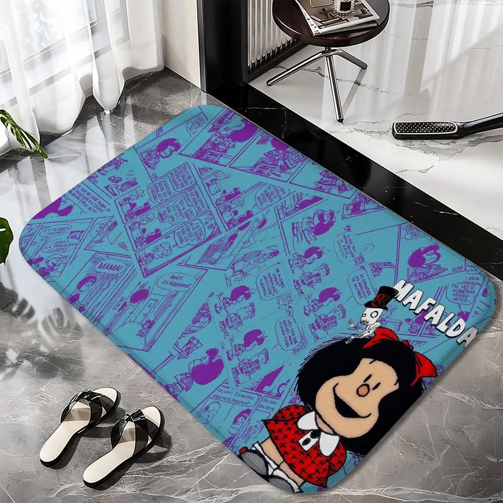 Mafalda Floor Mat Printed Large Carpets Room And Bedroom Carpets Bathroom Anti Slip Door MATS Small Carpets 
Mafalda Floor Mat Printed Large Carpets Room And Bedroom Carpets Bathroom Anti Slip Door MATS Small Carpets
