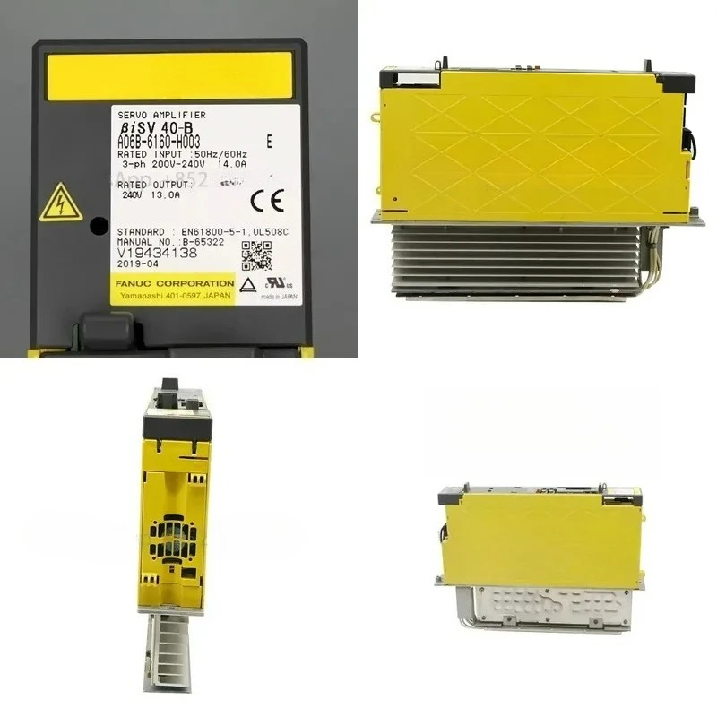 A06B-6130-H003 A06B-6160-H003 Servo Amplifier Tested Ok For CNC System Control
A06B-6130-H003 A06B-6160-H003 Servo Amplifier Tested Ok For CNC System Control