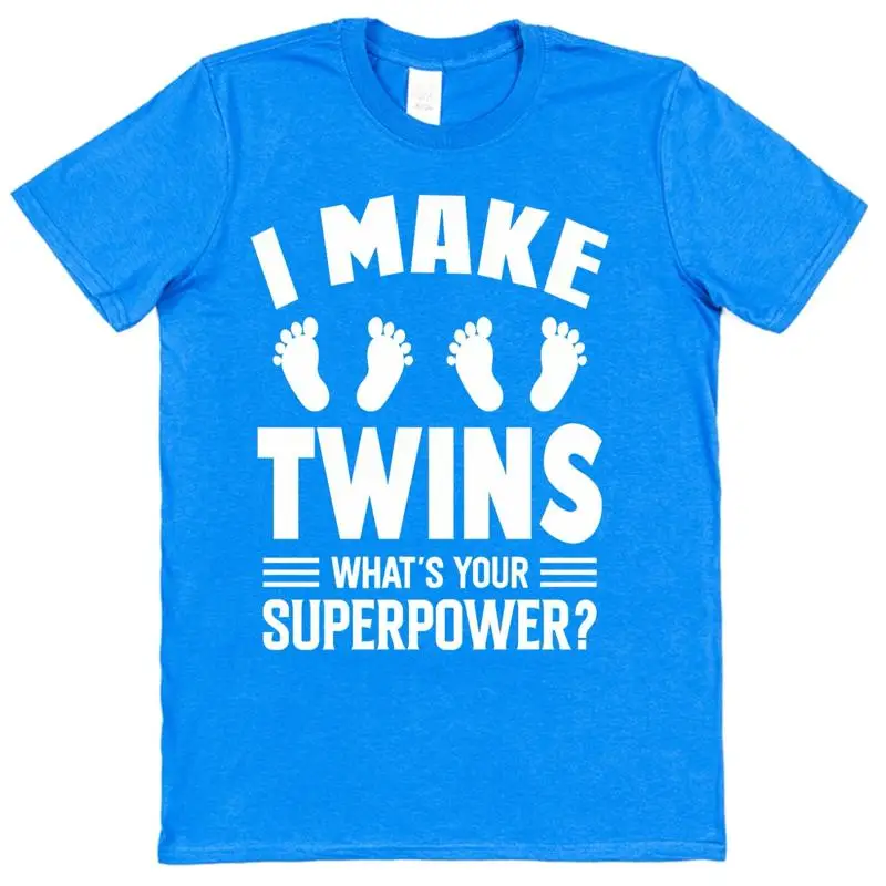 I Make Twins T Shirt What'S Your Superpower For Dad Of Father Day
I Make Twins T Shirt What'S Your Superpower For Dad Of Father Day