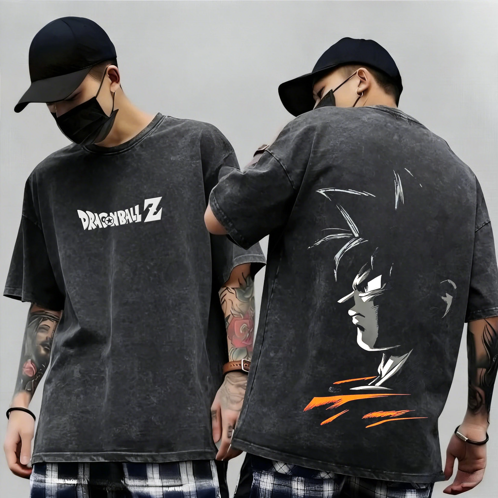 Anime Dragon Ball Cosplay Washed T-Shirt Cotton Short Sleeve Tops Casual Sports Fitness T-Shirt Men Women Harajuku Y2K Clothing
Anime Dragon Ball Cosplay Washed T-Shirt Cotton Short Sleeve Tops Casual Sports Fitness T-Shirt Men Women Harajuku Y2K Clothing