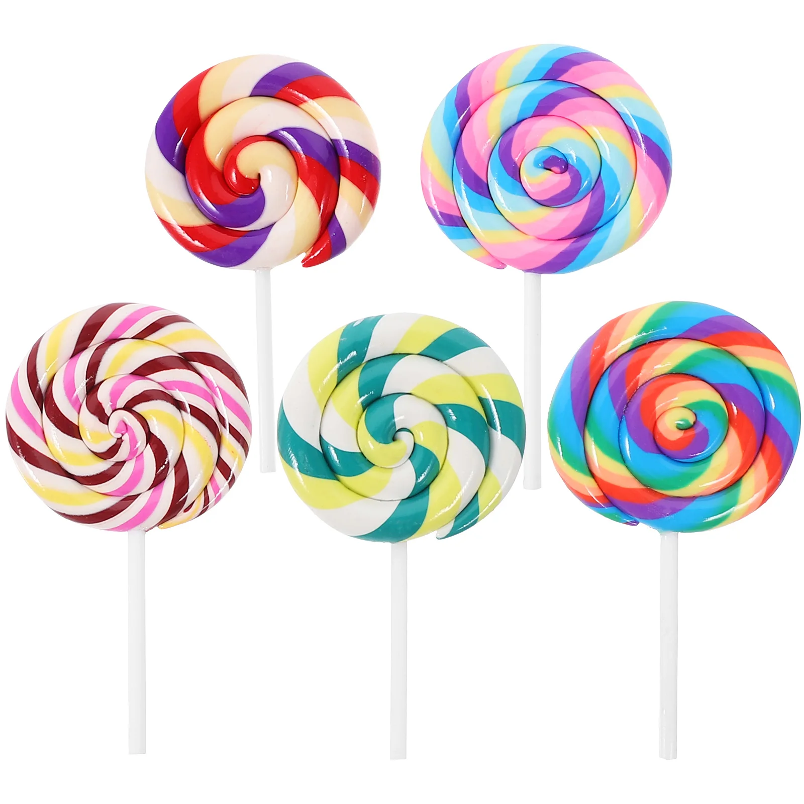 5pcs Large Lollipop Clay Diy Kids Educational Gift Set Accessories Clay Lollipop Stationery Box Keychain Decor
5pcs Large Lollipop Clay Diy Kids Educational Gift Set Accessories Clay Lollipop Stationery Box Keychain Decor