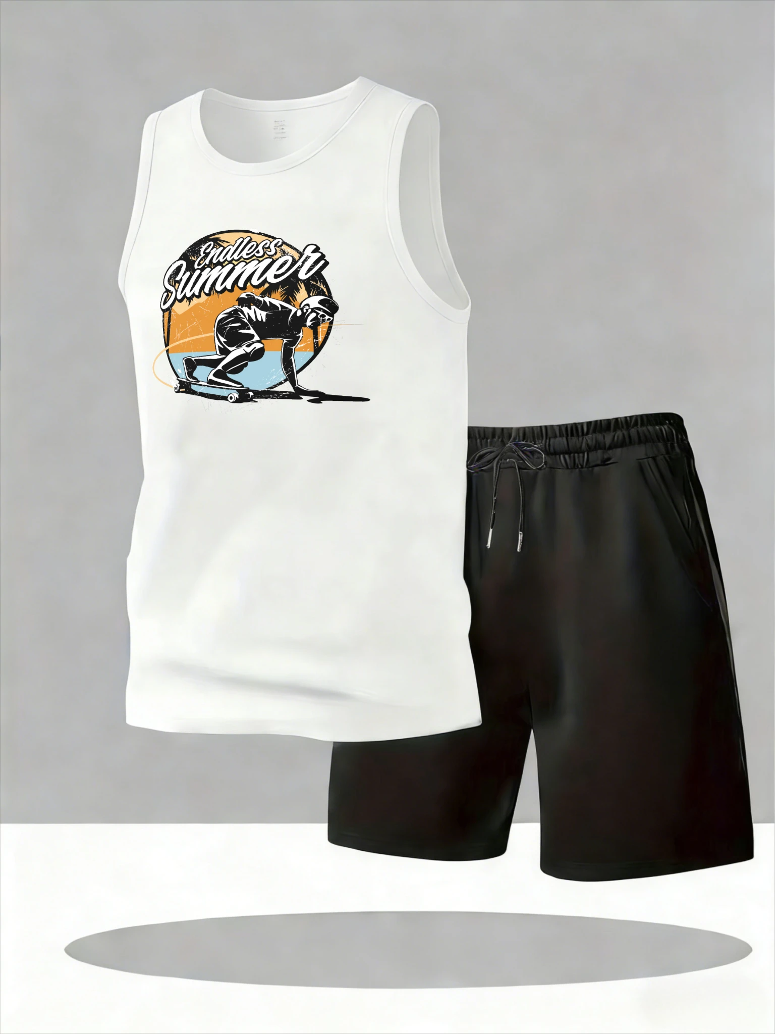 Men's Tank Top Sets 2026 Summer Quick drying 2 piece set running Breathable sports suits oversize beach sports crewneck
Men's Tank Top Sets 2026 Summer Quick drying 2 piece set running Breathable sports suits oversize beach sports crewneck
