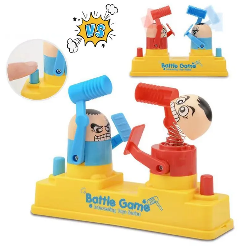 Hot Funny Practical Joke Fight Battle Antistress Toy Prank Interaction Play Table Game Toys Gift
Hot Funny Practical Joke Fight Battle Antistress Toy Prank Interaction Play Table Game Toys Gift