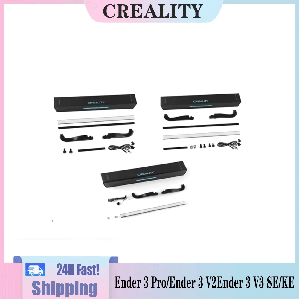 Creality for Ender 3 Pro / Ender 3 V2 / Ender 3 V3 SE Ender 3 S1 LED Light Kit 24V 5W Original 3D Printer Parts LED Light Bar
Creality for Ender 3 Pro / Ender 3 V2 / Ender 3 V3 SE Ender 3 S1 LED Light Kit 24V 5W Original 3D Printer Parts LED Light Bar