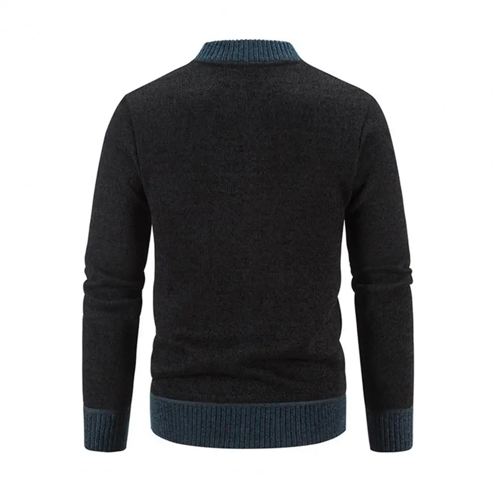 Men Cardigan Embroidered Zip-up Sweater Coat with Side Pockets for Fall Winter Wear Work Slim Fit Round Neck Jacket with Long
Men Cardigan Embroidered Zip-up Sweater Coat with Side Pockets for Fall Winter Wear Work Slim Fit Round Neck Jacket with Long