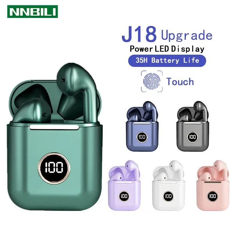 TWS-стереонаушники J18 Upgrade X1 с поддержкой Bluetooth 5,1 и зарядным футляром
TWS-стереонаушники J18 Upgrade X1 с поддержкой Bluetooth 5,1 и зарядным футляром