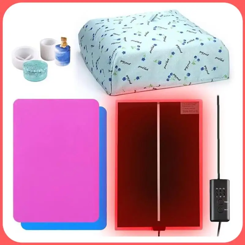 AA89-быстрый коврик для отверждения смолы, эпоксидный нагреватель с силиконовой гребной подушкой и крышкой таймера для силиконовой смолы, вилка стандарта США
AA89-быстрый коврик для отверждения смолы, эпоксидный нагреватель с силиконовой гребной подушкой и крышкой таймера для силиконовой смолы, вилка стандарта США