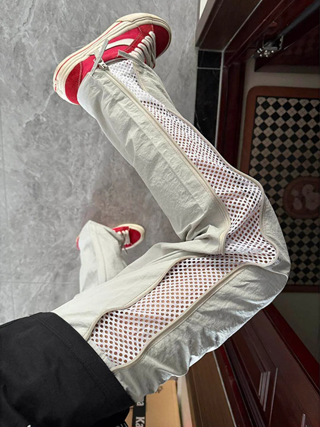 Men's Summer Thin Straight Leg Workwear Trousers Ice Silk Quick Dry Breathable Zipper Soldier Utility Pants Casual Leisure
Men's Summer Thin Straight Leg Workwear Trousers Ice Silk Quick Dry Breathable Zipper Soldier Utility Pants Casual Leisure