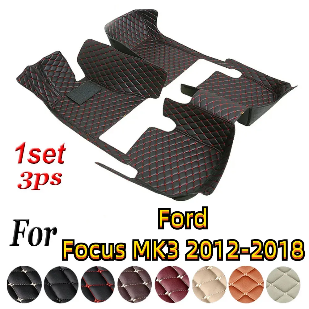 Custom Car Floor Mat For Ford Focus MK3 2012-2018 Years Custom Luxury Carpet Liner Waterproof Anti-Slip
Custom Car Floor Mat For Ford Focus MK3 2012-2018 Years Custom Luxury Carpet Liner Waterproof Anti-Slip