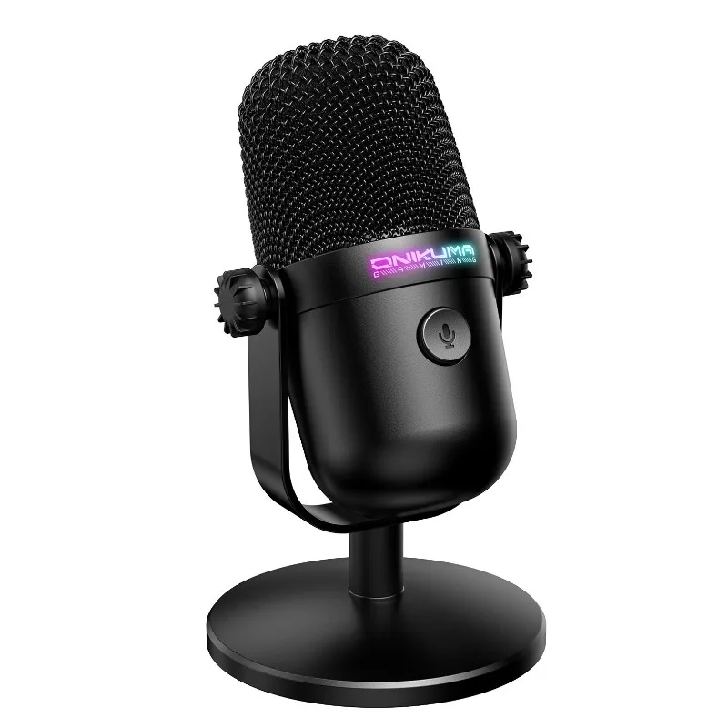 Onikuma M830 USB Condenser Gaming Mic - Noise Cancelling & Mute Button, Ultra-Compact for Streaming/PS5/PC/Mac, Podcast/YouTube
Onikuma M830 USB Condenser Gaming Mic - Noise Cancelling & Mute Button, Ultra-Compact for Streaming/PS5/PC/Mac, Podcast/YouTube