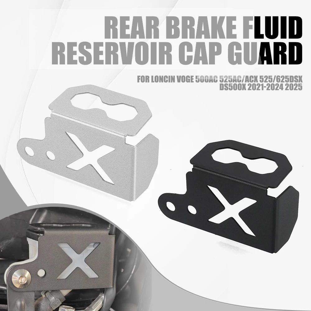 For LONCIN VOGE 500AC 525AC/ACX 525/625DSX DS500X 2021-2024 2025 Rear Brake Fluid Reservoir Protector Cover Reservoir Cap Guard
For LONCIN VOGE 500AC 525AC/ACX 525/625DSX DS500X 2021-2024 2025 Rear Brake Fluid Reservoir Protector Cover Reservoir Cap Guard