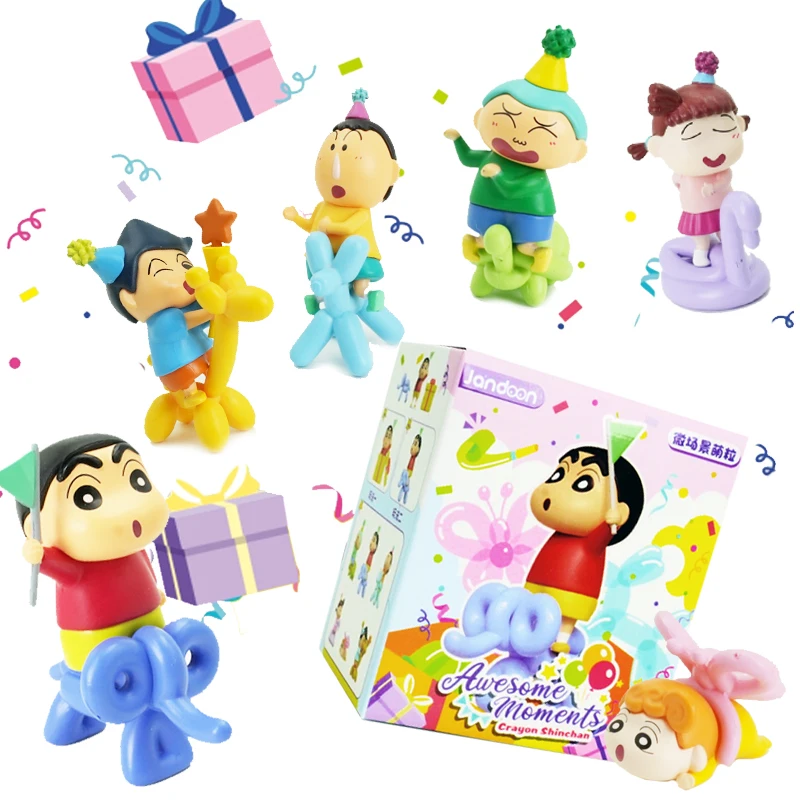 Anime Crayon ShinChan Action Figures Boochan Sakurada Nene Blind Box Toys Party Series Model Collection Ornaments Children Gifts
Anime Crayon ShinChan Action Figures Boochan Sakurada Nene Blind Box Toys Party Series Model Collection Ornaments Children Gifts