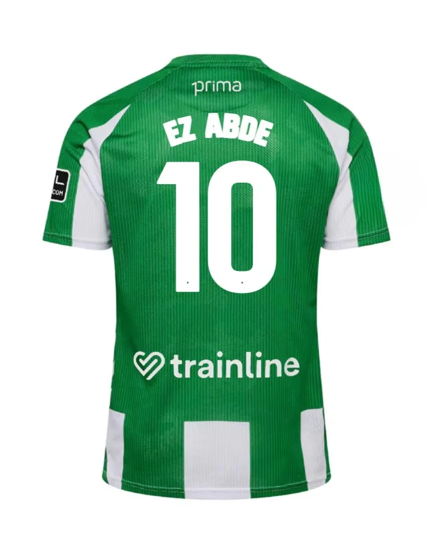2025 Hot Betis Style HomeFootball NO.10 Jersey 3Ds Breathable Adult Kids Sports Training Quick Drying Soccer Club Casual Tops
2025 Hot Betis Style HomeFootball NO.10 Jersey 3Ds Breathable Adult Kids Sports Training Quick Drying Soccer Club Casual Tops