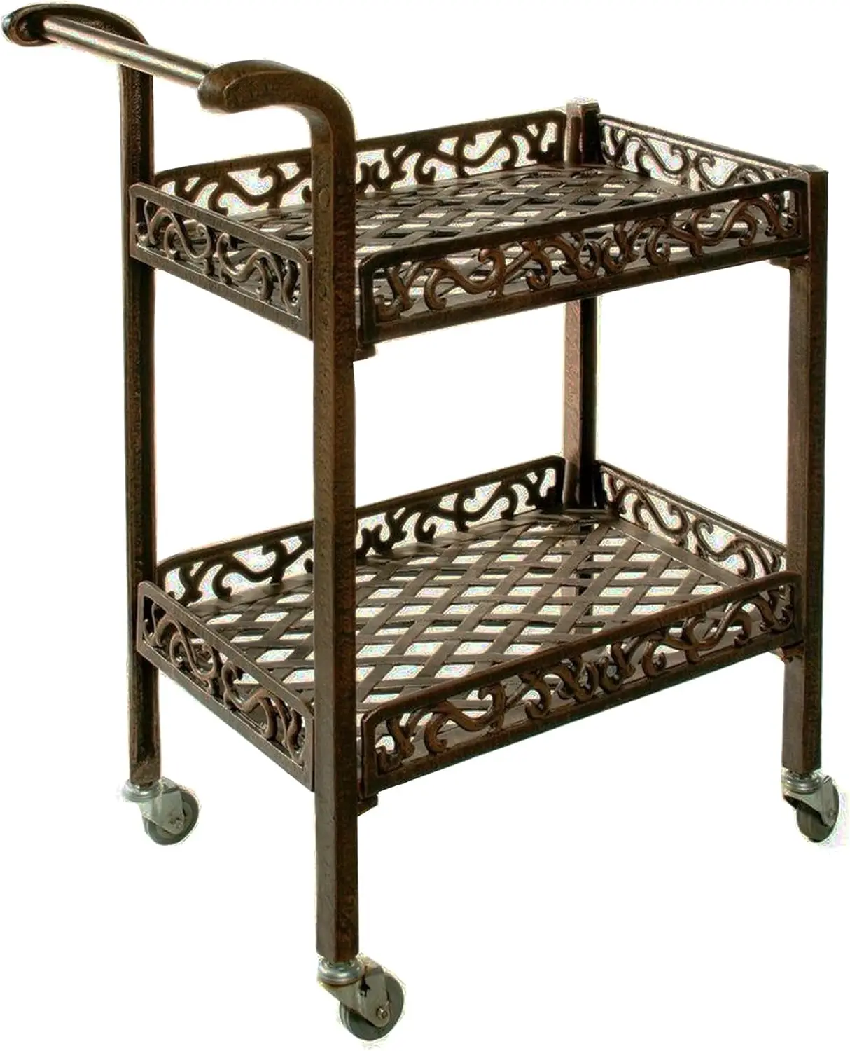 6029-AB Mississippi Cast Aluminum Service Cart, Antique Bronze
6029-AB Mississippi Cast Aluminum Service Cart, Antique Bronze
