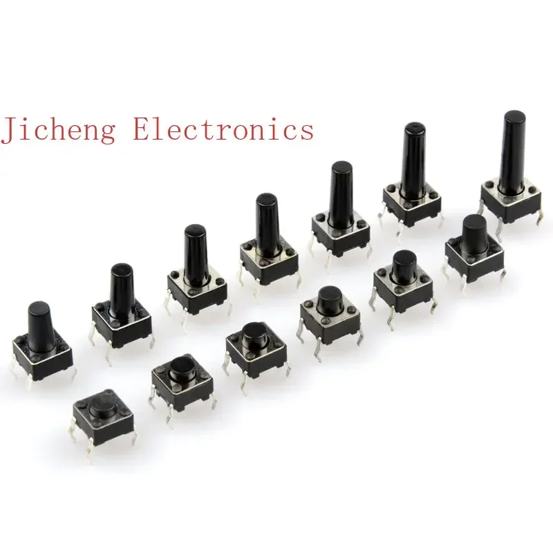 10PCS Touch Switch Vertical 6*6*4.3 /5/6/7/8/8.5/9/10/11-20 Mm Micro Key.
10PCS Touch Switch Vertical 6*6*4.3 /5/6/7/8/8.5/9/10/11-20 Mm Micro Key.