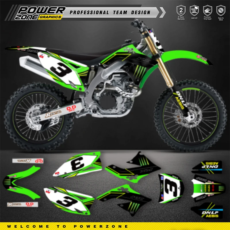 PowerZone Custom Team Graphics Decals Stickers Kit For kawasaki KXF250 2009 2010 2011 2012 KX250F Protector Sticker Customize 01
PowerZone Custom Team Graphics Decals Stickers Kit For kawasaki KXF250 2009 2010 2011 2012 KX250F Protector Sticker Customize 01