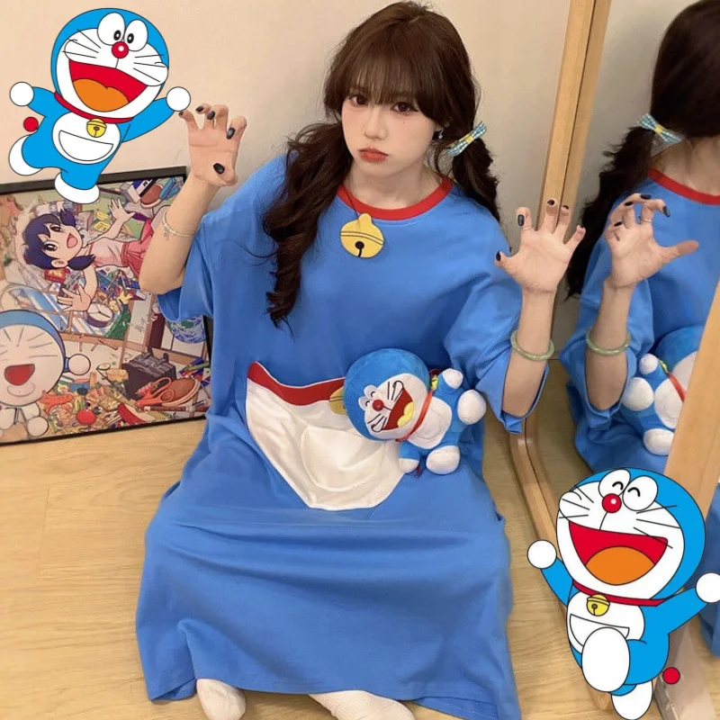New Doraemon Summer Cute Cartoon New Long Student Casual Loungewear Creative Anime Movie Peripherals Nightdresses Holiday Gifts
New Doraemon Summer Cute Cartoon New Long Student Casual Loungewear Creative Anime Movie Peripherals Nightdresses Holiday Gifts