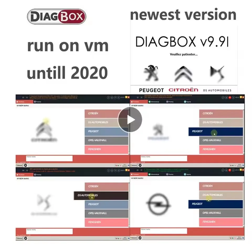 Diagnostic Diagbox V9.91 Tool Full Auto Repair Update For Lexia3 91 PP2000 Lexia-3 Diagbox Citroen Peugeot Till 2021
Diagnostic Diagbox V9.91 Tool Full Auto Repair Update For Lexia3 91 PP2000 Lexia-3 Diagbox Citroen Peugeot Till 2021