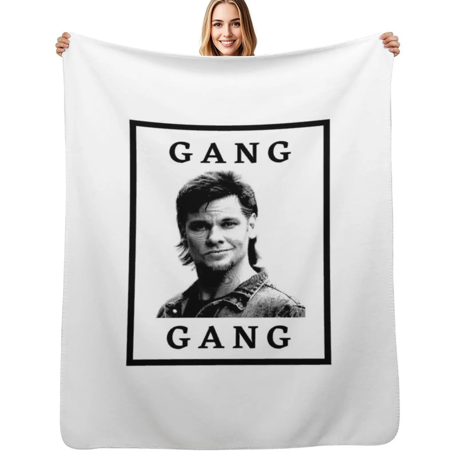 Theo Von 'Gang Gang' Throw Blanket Air Conditioner Soft Blanket for Office Home
Theo Von 'Gang Gang' Throw Blanket Air Conditioner Soft Blanket for Office Home