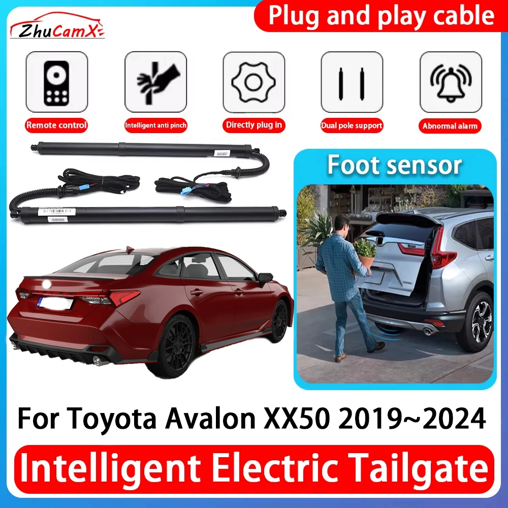 ZhuCamX Car Power Trunk Electric Suction Tailgate Intelligent Tail Gate Lift Strut For Toyota Avalon XX50 2019~2024
ZhuCamX Car Power Trunk Electric Suction Tailgate Intelligent Tail Gate Lift Strut For Toyota Avalon XX50 2019~2024