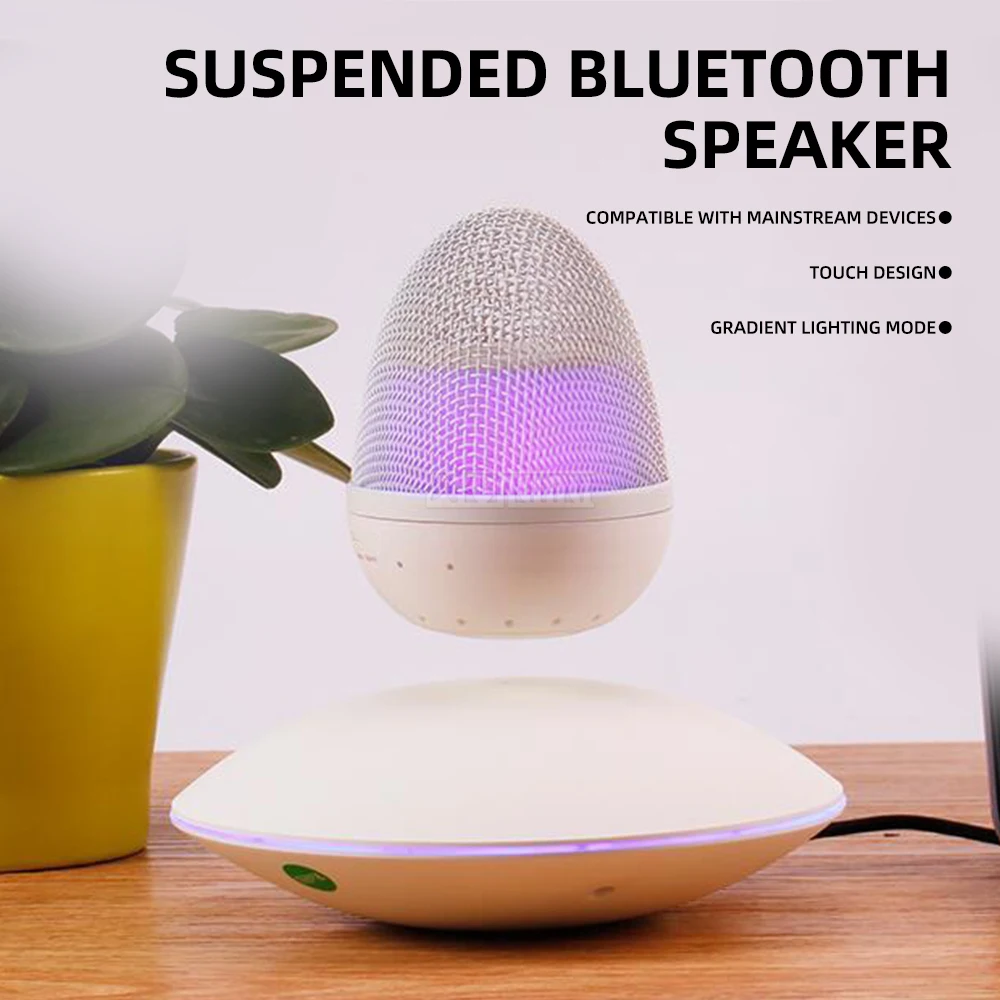 Magnetic Levitation Bluetooth Speaker, Floating Home Decor Sound System for Living Room, Cool Gadget Gift for Birthday and Chris
Magnetic Levitation Bluetooth Speaker, Floating Home Decor Sound System for Living Room, Cool Gadget Gift for Birthday and Chris