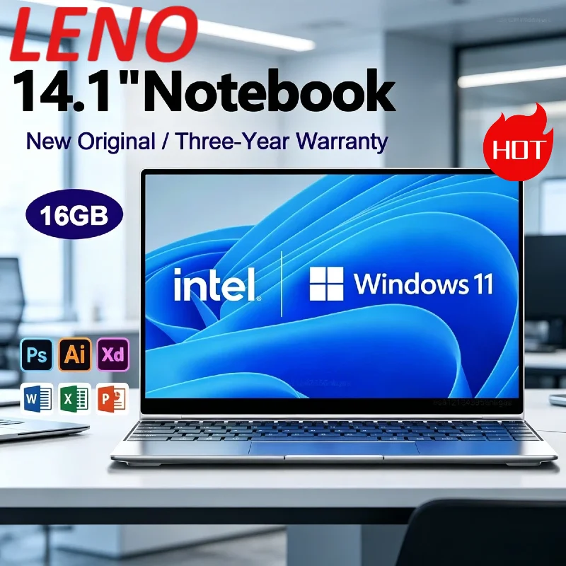 NEW 14.1" Ultra Slim Portable Laptop 16GB RAM 2TB SSD Intel N3700 Windows 11 1920*1080 Display Office Game Notebook PC
NEW 14.1" Ultra Slim Portable Laptop 16GB RAM 2TB SSD Intel N3700 Windows 11 1920*1080 Display Office Game Notebook PC