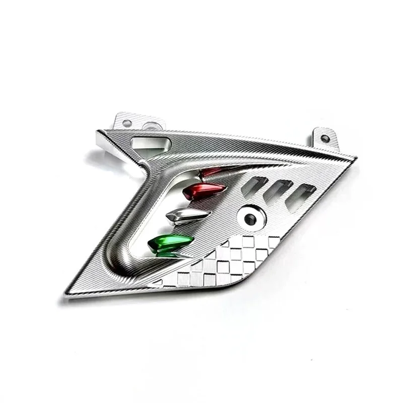 For Vespa GTS300 Motorcycle Wheel Rocker Protector Shock Absorber Side Cover For GTS300 Motorcycle Accessories Silver-T61C
For Vespa GTS300 Motorcycle Wheel Rocker Protector Shock Absorber Side Cover For GTS300 Motorcycle Accessories Silver-T61C