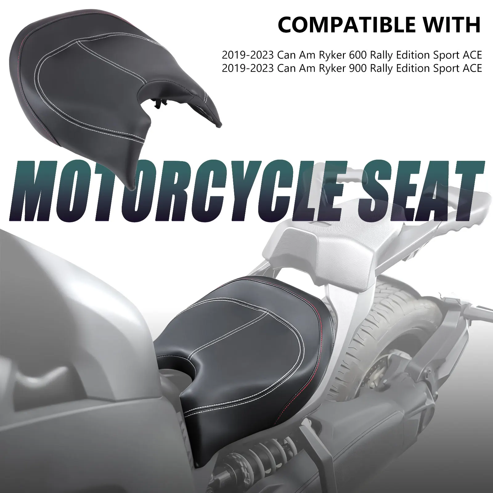 For Can-Am Ryker 600 Ryker 900 2019-2023 Motorcycle Black Driver Comfort Seat 219400795 Accessories
For Can-Am Ryker 600 Ryker 900 2019-2023 Motorcycle Black Driver Comfort Seat 219400795 Accessories