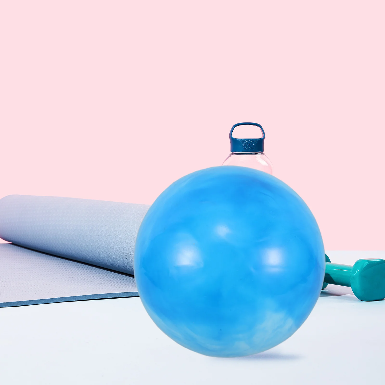 Pilates Ball Small Exercise Mini Soft Yoga Ball Stability Core Workout Ab Toning Home Training PVC Blue 25Cm Pilate Equipment
Pilates Ball Small Exercise Mini Soft Yoga Ball Stability Core Workout Ab Toning Home Training PVC Blue 25Cm Pilate Equipment