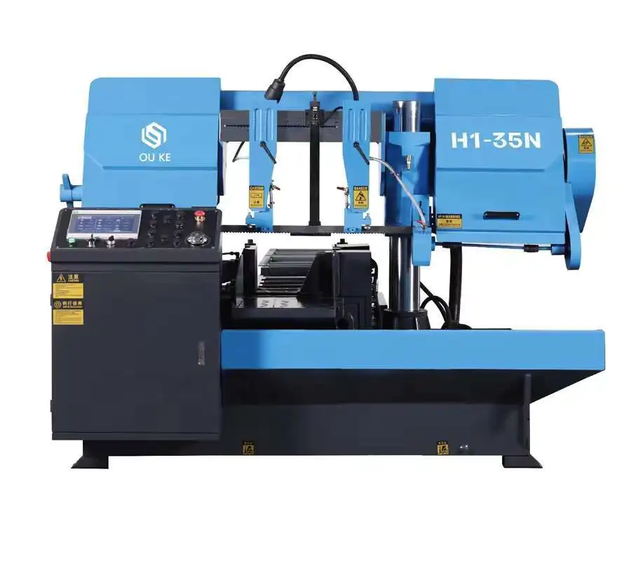 New Condition Small Automatic Band Saw Hine Includes Motor Gear Engine Pump PLC For Metal Cutting Mechanical Tension
New Condition Small Automatic Band Saw Hine Includes Motor Gear Engine Pump PLC For Metal Cutting Mechanical Tension