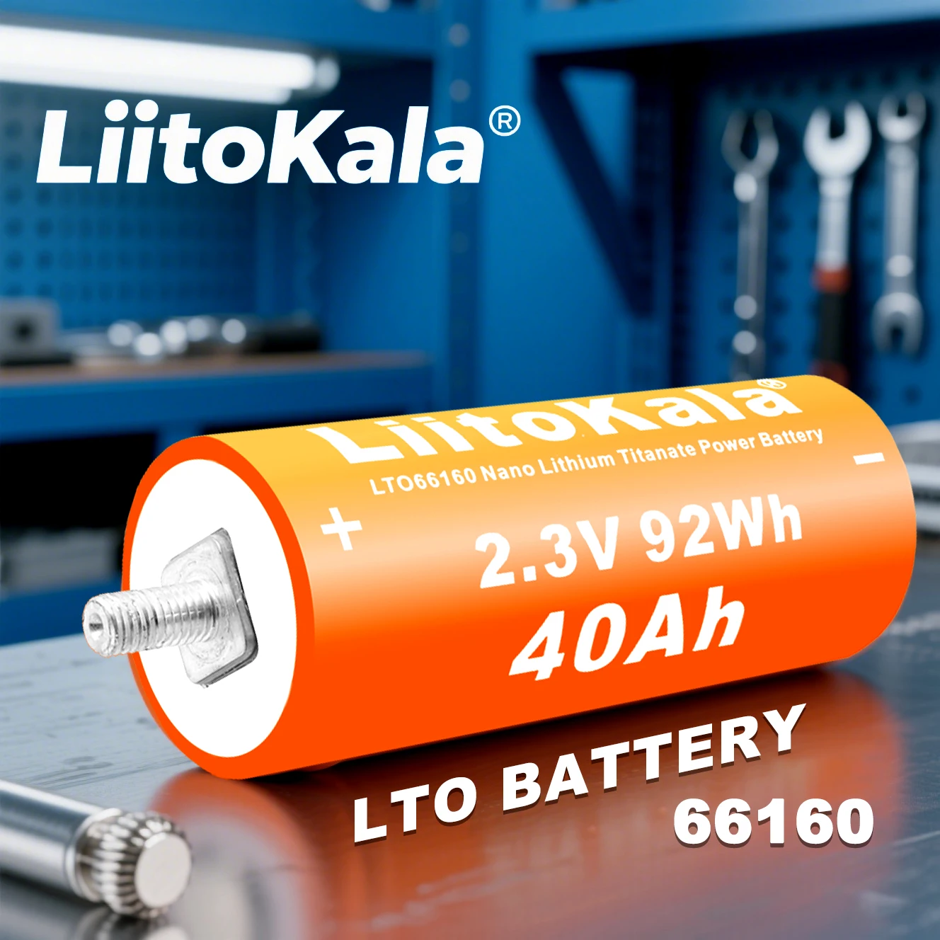 LiitoKala Eco-Smart Titanium Lithium Cell LTO66160 92Wh ≥25k Cycles | Extreme Temp -40°~65°C 10C Fast Charging for EV/Solar/UPS
LiitoKala Eco-Smart Titanium Lithium Cell LTO66160 92Wh ≥25k Cycles | Extreme Temp -40°~65°C 10C Fast Charging for EV/Solar/UPS