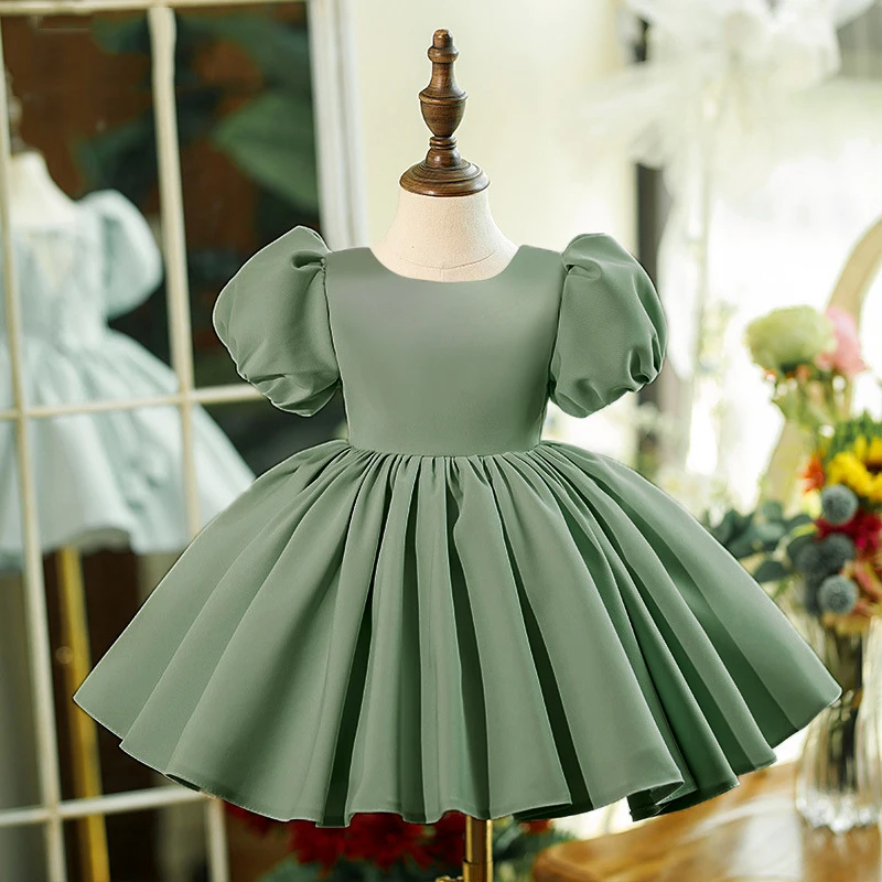 Summer Dress For Baby Girls 1 Year Birthday Baptism Party Dresses Puff Sleeve Toddler Girl Clothes Kids Princess Wedding Gown
Summer Dress For Baby Girls 1 Year Birthday Baptism Party Dresses Puff Sleeve Toddler Girl Clothes Kids Princess Wedding Gown