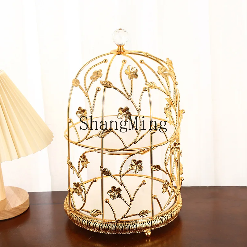 PYH light luxury coffee table fruit plate ceramic double-layer fruit rack living room wedding candy snacks
PYH light luxury coffee table fruit plate ceramic double-layer fruit rack living room wedding candy snacks