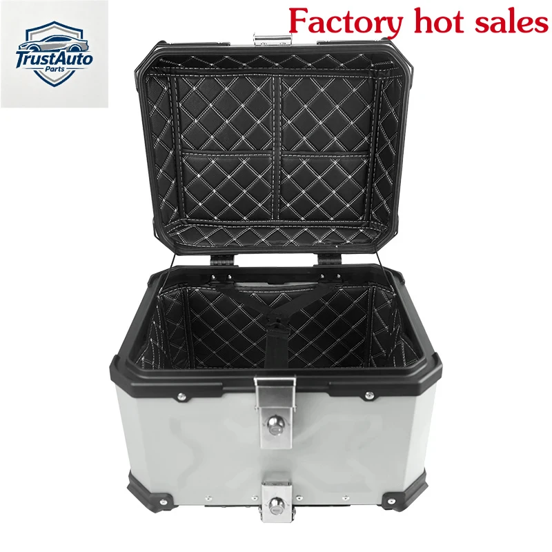 TrustAuto Parts Store Is Having A Hot Sale F-MOTO 4L-X Silver + Black Aluminum Alloy Top Box Suitle Motorcycle And Vehicle Tail
TrustAuto Parts Store Is Having A Hot Sale F-MOTO 4L-X Silver + Black Aluminum Alloy Top Box Suitle Motorcycle And Vehicle Tail