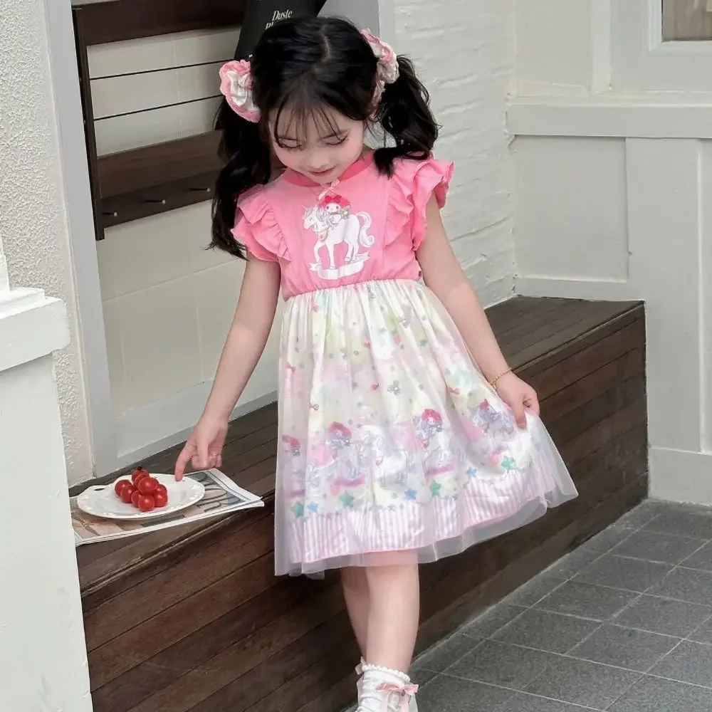2025 Cinnamoroll My Melody Anime Kawaii Sanrio Ins Short Sleeve Print Vest Dress Cute Kuromi Casual Skirt Gifts for Kids
2025 Cinnamoroll My Melody Anime Kawaii Sanrio Ins Short Sleeve Print Vest Dress Cute Kuromi Casual Skirt Gifts for Kids