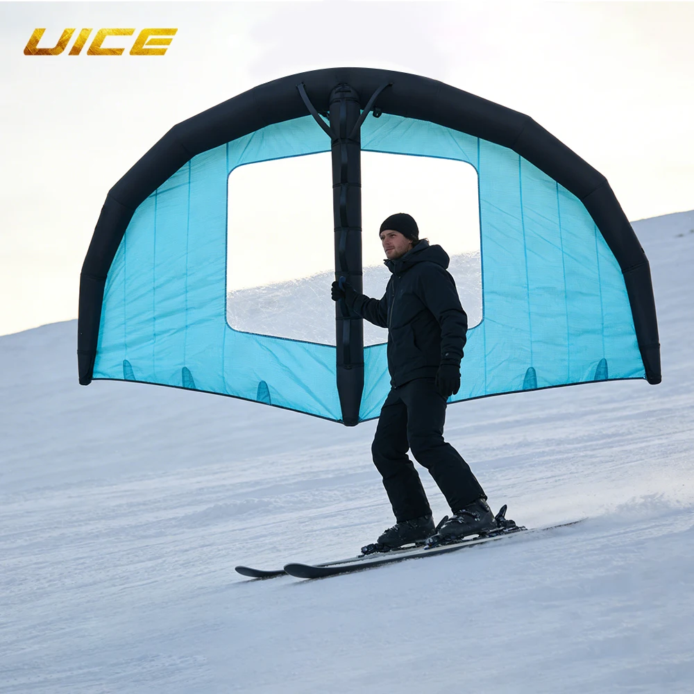 UICE Ski Wings 5,0 м2 Надувное крыло для сноукайтинга с мягкой ручкой Лыжный планер Крылья двойного назначения
UICE Ski Wings 5,0 м2 Надувное крыло для сноукайтинга с мягкой ручкой Лыжный планер Крылья двойного назначения