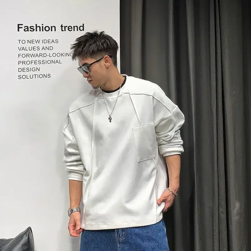 Design Sense High-end Japanese Hoodie Men's Hooded Round Neck Versatile Casual Solid Color High-quality Top
Design Sense High-end Japanese Hoodie Men's Hooded Round Neck Versatile Casual Solid Color High-quality Top