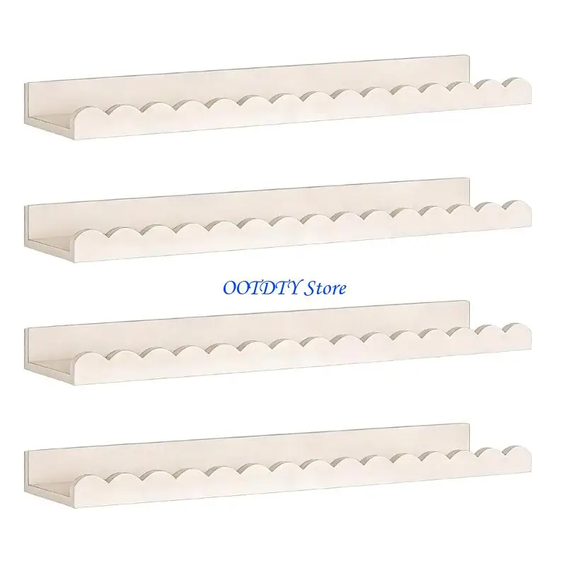 367A 4Pcs Wooden Wall Shelves For Childrens Room Efficient Toy And Book Holder
367A 4Pcs Wooden Wall Shelves For Childrens Room Efficient Toy And Book Holder