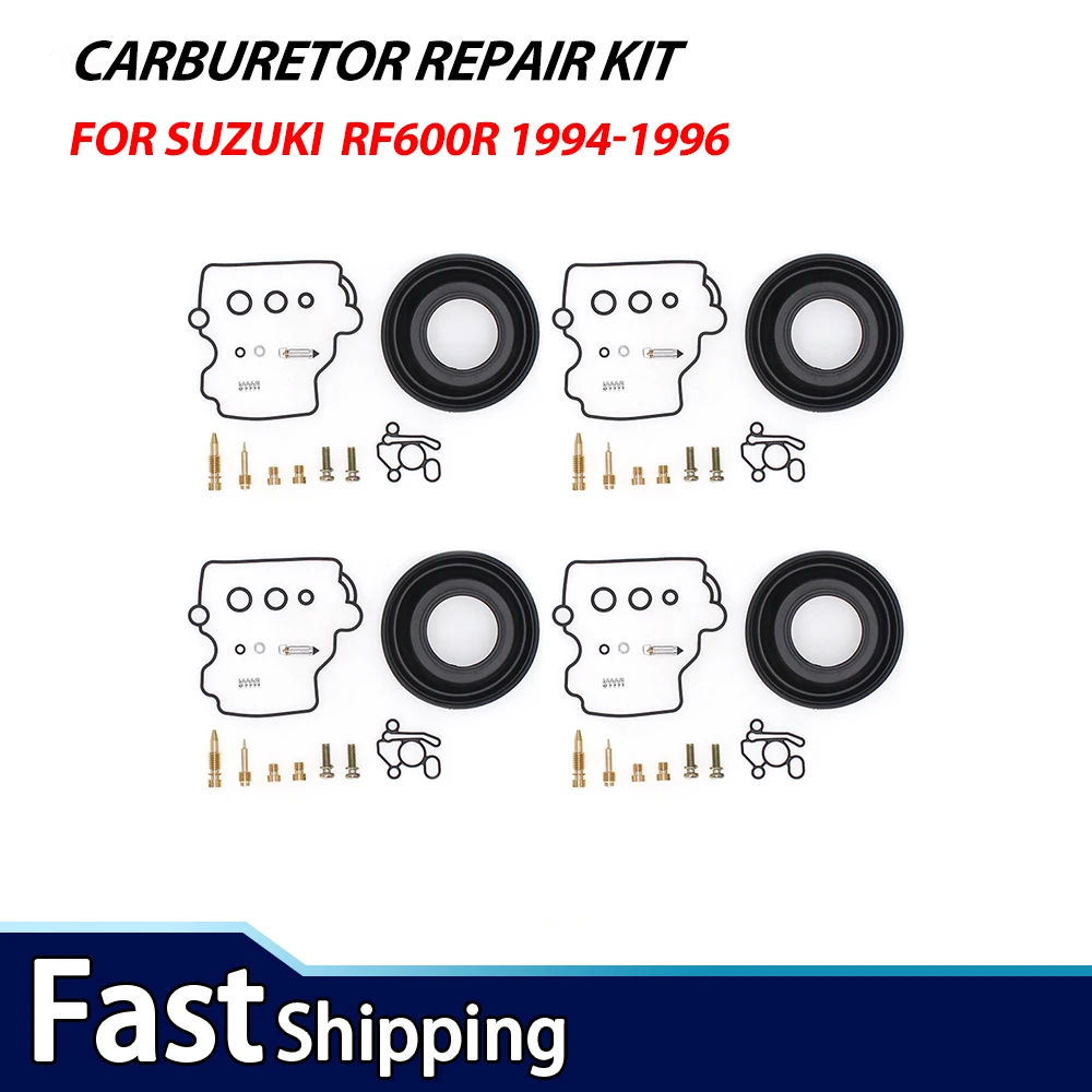 4Sets For SUZUKI RF600R 1994-1996 RF900R RF600 RF900 RF 600 900 R 600R 900R Carburetor Repair Kit
4Sets For SUZUKI RF600R 1994-1996 RF900R RF600 RF900 RF 600 900 R 600R 900R Carburetor Repair Kit