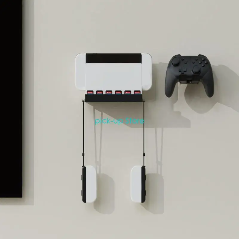 Q5WA Solid Metal Wall Mount Organizers with 12 Game Card Slots & Hanging Hook Strong Metal Dock Mount for Console Consoles
Q5WA Solid Metal Wall Mount Organizers with 12 Game Card Slots & Hanging Hook Strong Metal Dock Mount for Console Consoles